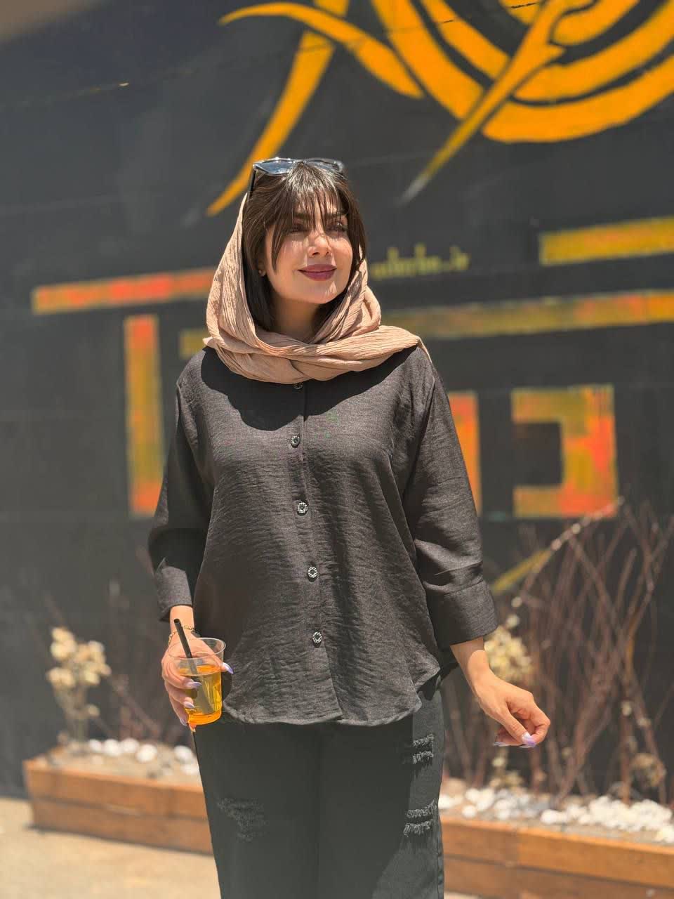 شومیز گندم کد 1010